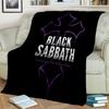 3D BLACK SABBATH Heavy Metal Rock Blanket,Soft Throw Blanket for Home Bedroom Bed Sofa Picnic Travel Office Cover Blanket Kids