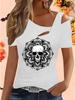 Women's Loose  Halloween and Christmas Gift Tops Blouse Shirt