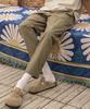 HALBKREIS LAYOUT Cp-805 Stretch Fatigue Pants_Light Khaki