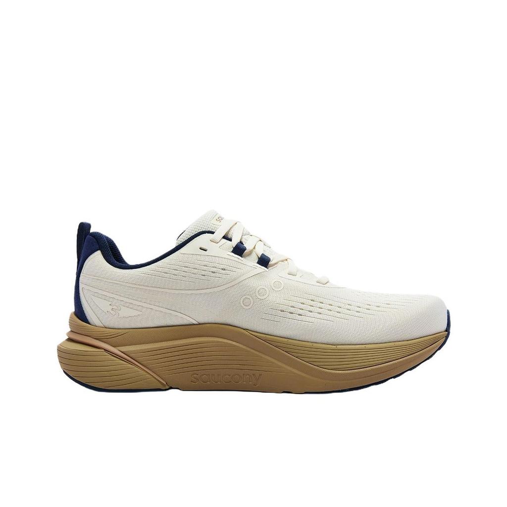 Saucony Tempus 3 Waterproof Versatile Comfortable Supportive Rebound Running Shoes Unisex Running Shoes Beige S28270-1