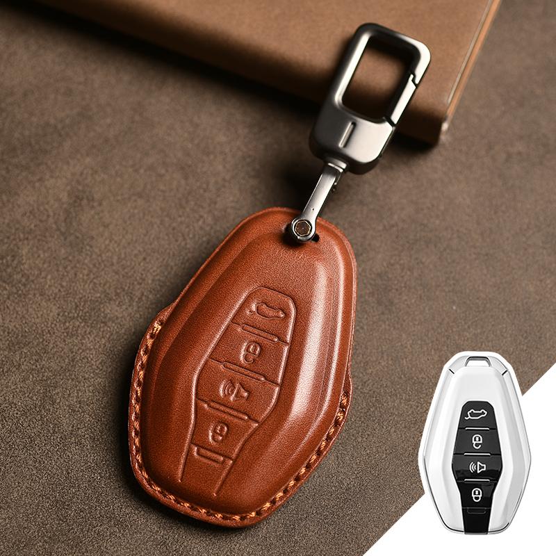 Suitable for Chery Jetour DASHING X-1 Plus DTC Leather KeysCase Protector