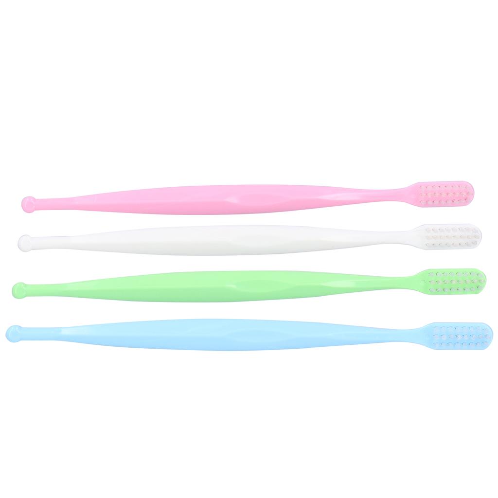 4PCS Orthodontic Toothbrush DoubleEnded Interspace Toothbrush for Braces Teeth Cleaning