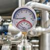Thermal Pressure Gauge Precisions Thermo-manometer Boiler 0-10Bar 0-120℃ Pressure Gauge for Floor Heating