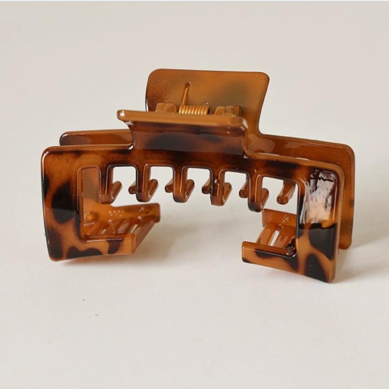 Matte Square Large Hair Claw Clips Strong Hold Non Slip Big Hair Clamps For Thick Hair Women Girls Fashion Hair Accessories