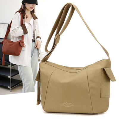 High Quality Fabric Female Shoulder Bag Fashion Women Multi-pockets Messenger Bag CasualGirls Shopping Bag