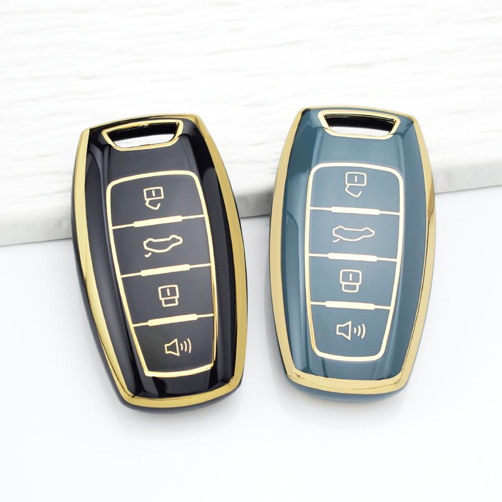 Fashion Tpu Car Key Case Cover For Great Wall Haval H6 H9 H7 H4 H2S F7 F5 H1 Hover Coupe Anti-Scratch Key Protector Accessories