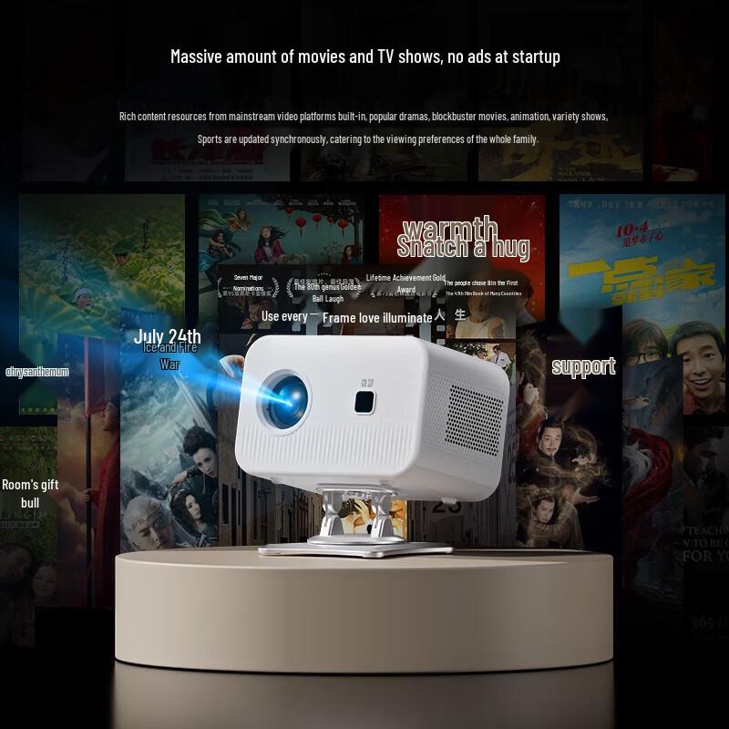 A12 Smart HD Portable Home Projector (CN Version)