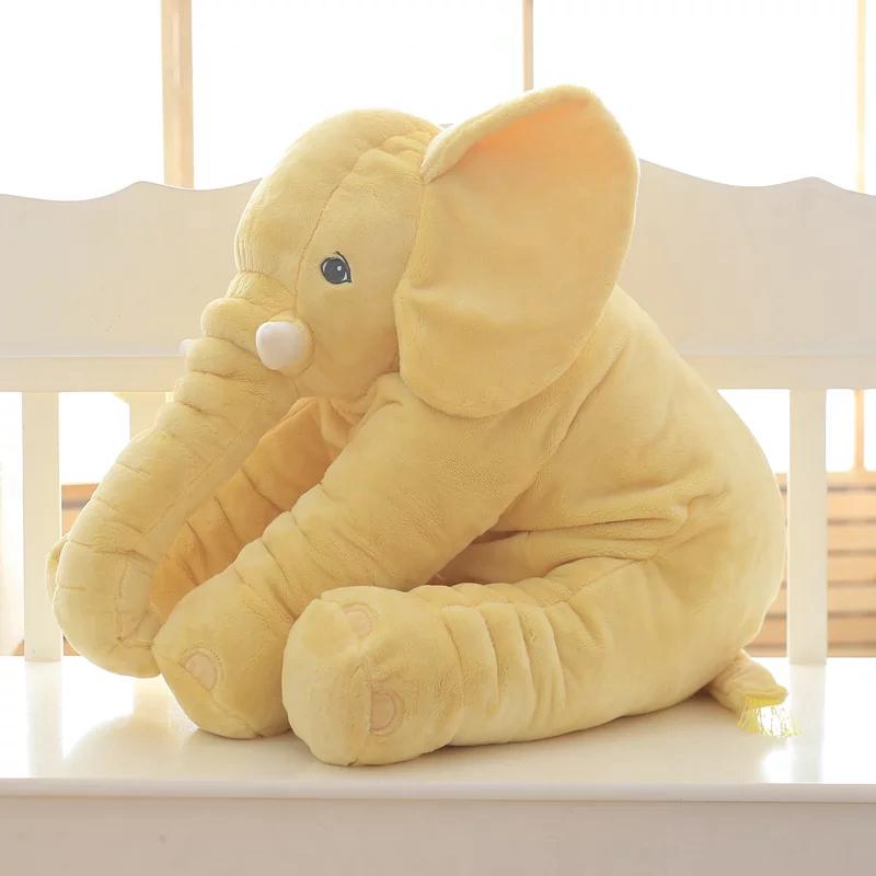 Drop Shipping Soft Elephant Plush Large Elephant Toys Stuffed Animals Plush Toys Friend Plush Doll Infant Toys Birthday Gift