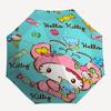 1pc Hello Kitty Automatic Opening/Closing Umbrella with Portable Tri-Fold Design, 8-Bone Iron Frame Outdoor Umbrella, Perfect Gift for Fans, Travelers