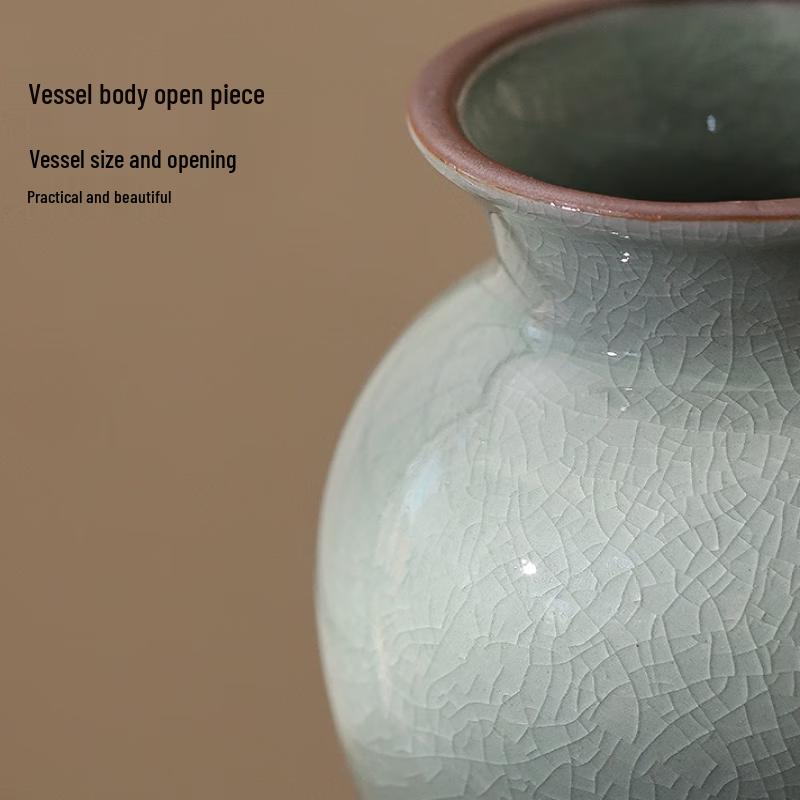 Shangqi Ceramic Flower Vase for Hydroponics and Arrangement
