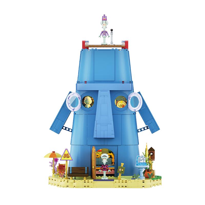 AREA-X SpongeBob Squidward s House Building Blocks