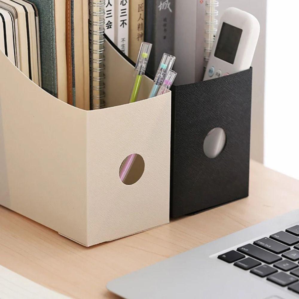 Schreibtischregal aus Kunststoff, verstellbare Aufbewahrungsbox, Ablagefächer, Dokumentenhalter, Bürogebrauch