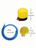1 Set of Plastic Balloon Inflator,swimming Ring, Yoga Ball, Air Pump, Foot Pump Tool, Portable Manual Balloon Pump
