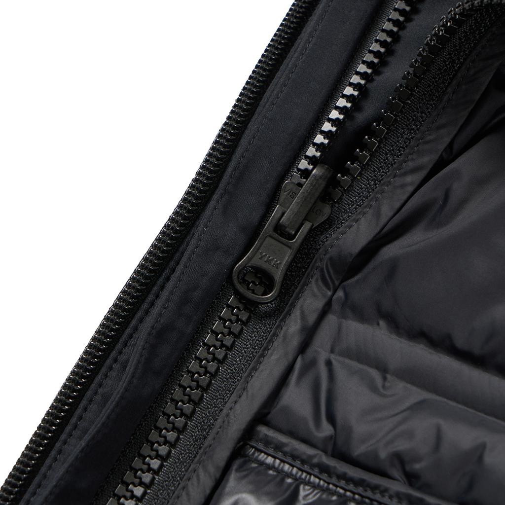 SAUCONY Sports Casual Solid Color Simple Hooded Three-In-One Down Jacket Men Jackets Black SC2240203AL-BK01