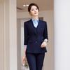 Dámský formální oblek slim fit pro rok 2024: Podzimní/Zimní Manažerské Pracovní Oblečení