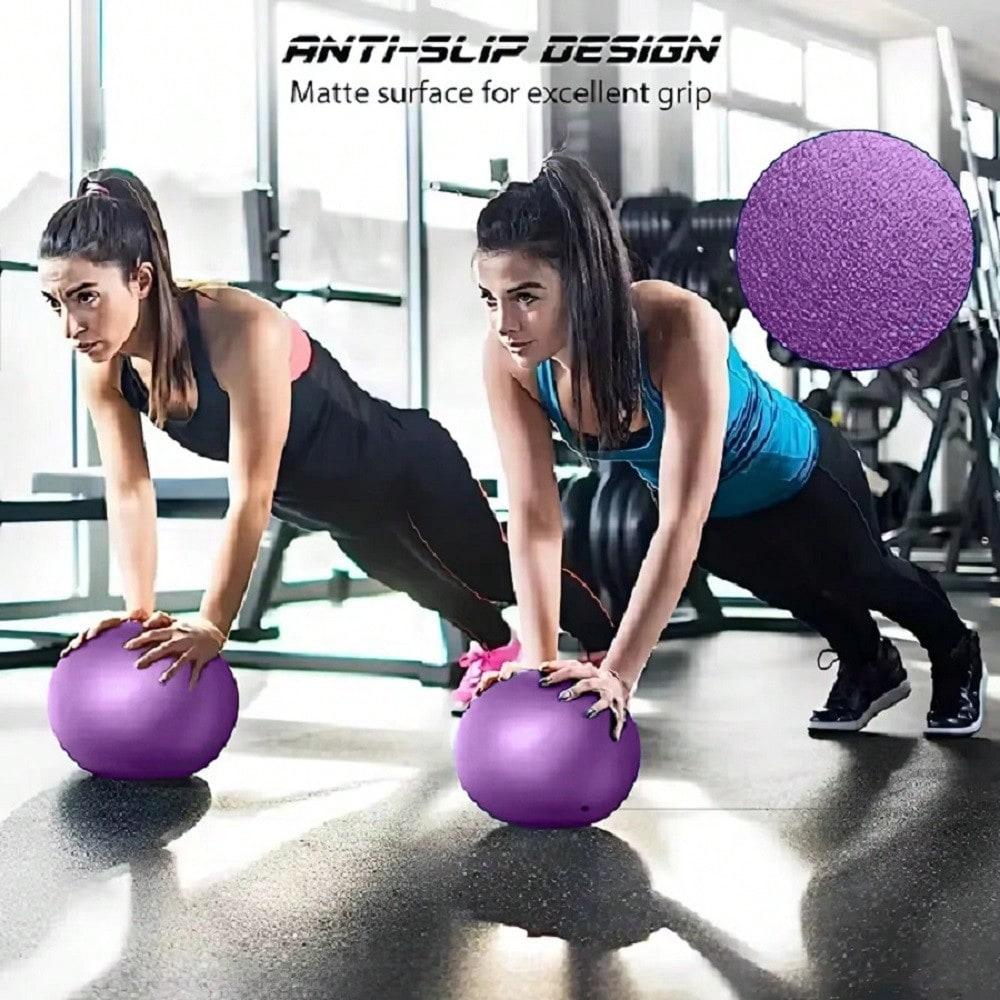 1PC 25cm Pilates Yoga Ball Gym-Grade Childbirth Ball, Suitable For Pregnancy, Fitness, Balance, Home Exercise, Office
