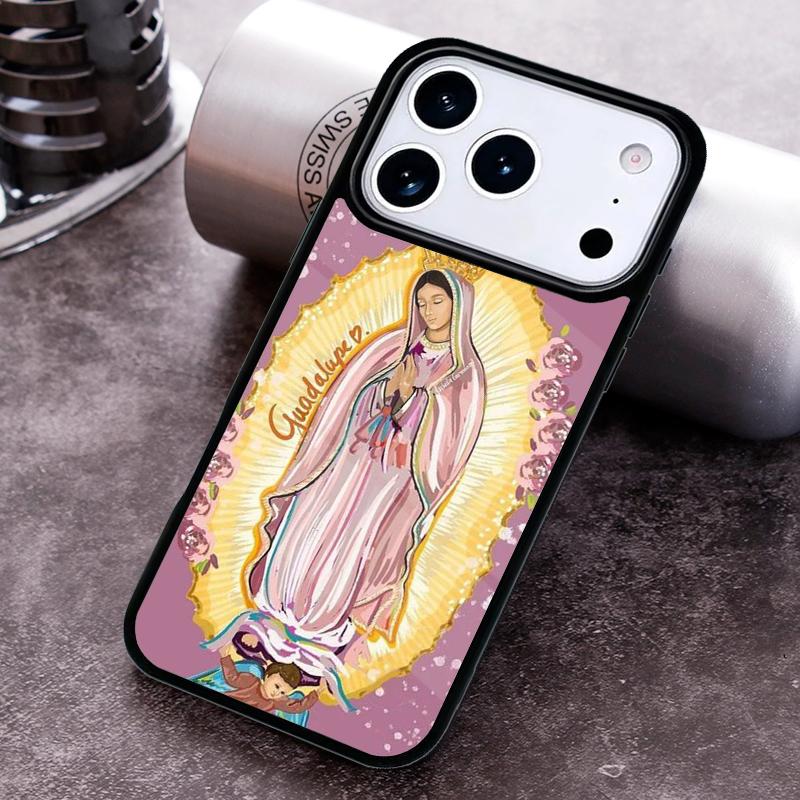 Buddha Jesus Guadalupe Phone Case For iPhone 17 16 15 14 13 12 11 Pro Max Plus 17Air Soft Silicone Cover