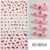 Nail Art Stickers Romantic Valentine's Day Mini Colorful Heart Embossed Three-dimensional Adhesive Nail Stickers