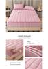Premium Zippered Quilted Mattress Protector - Dustproof Six-Sided Fitted Sheet Cover