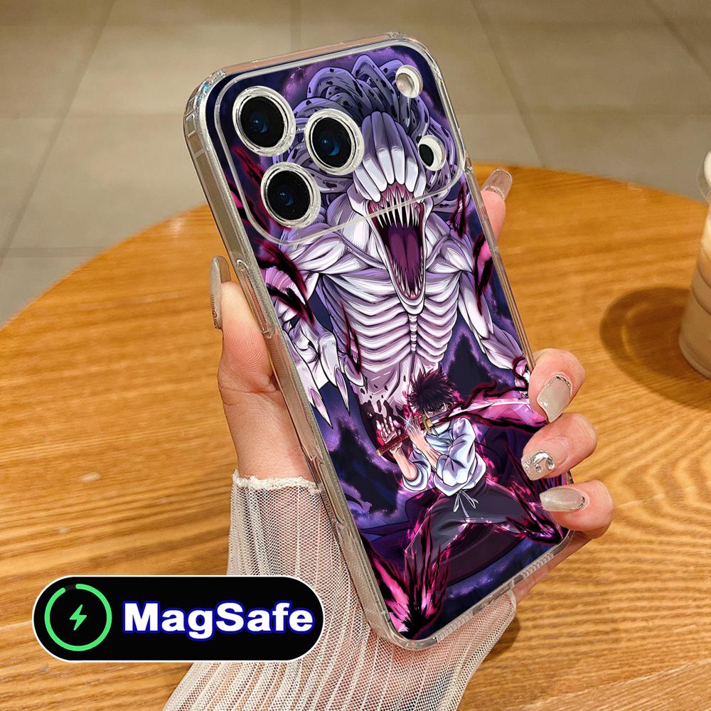 Jujutsu Kaisen Yuta Okkotsu Handyhülle für iPhone 17 16 15 14 13 12 11 Air Pro Max Plus Mini Magsafe Klare Bunte Hülle Hübsch
