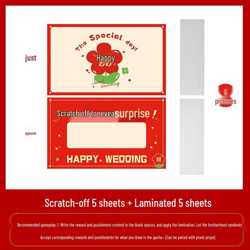 Door-Blocking Game: Large Wedding Reception Props for Photography and Entertainment