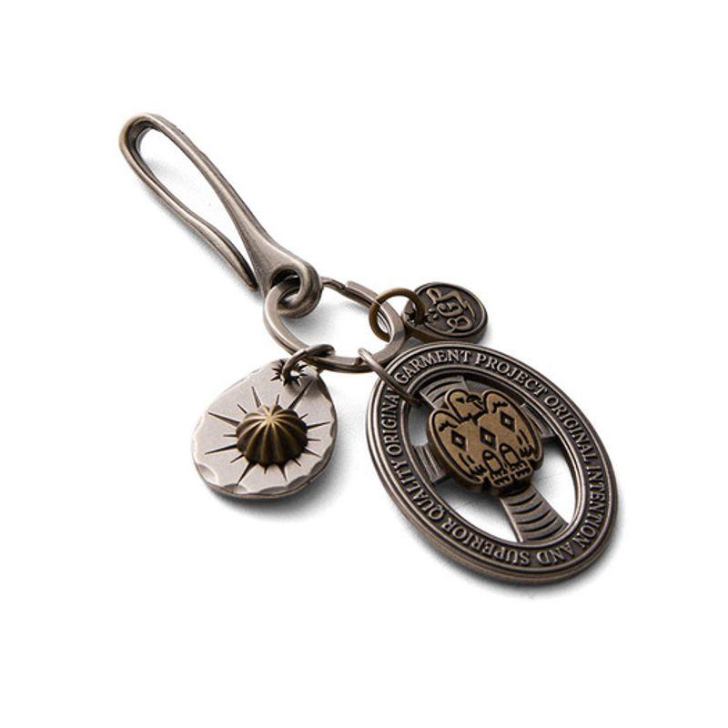 

OGARP Oval Eagle Metal Keyring Silver FREE