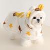 Winter Autumn Pet Hooded Blanket Cloak Indoor Fleece Dog Sleeping Cape Puppy Poncho Coat French Bull Outfit