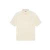 Fear of God Essentials SS21 Short Sleeve Polo With Back Logo Unisex Tops Buttercream Cream FOG-SS21-552