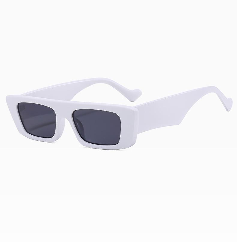 

Fashion Rectangular Women s Sunglasses 2024 New Small Square Black Sun Glasses Woman Trends Flat Top One Piece Female Eyewear As picture