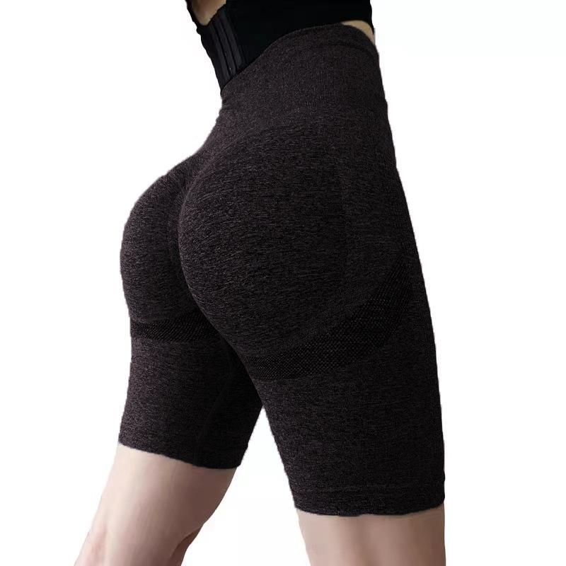 Tight And Perky Shorts, Women'S Leggings, Quick Drying Fitness Pants, High Waisted And Hip Lifting Sports Pants, Versatile Shorts For Outerwear