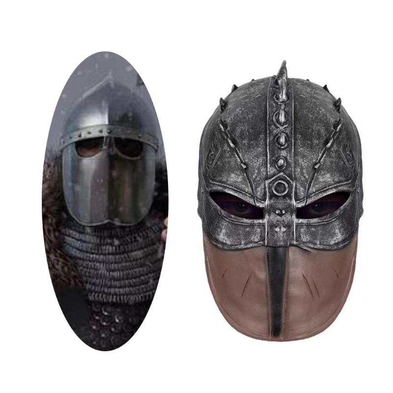 Movie Hiccup Latex Mask Helmet Role Play Accessory Face Cover For Cosplay And Halloween Costume Party