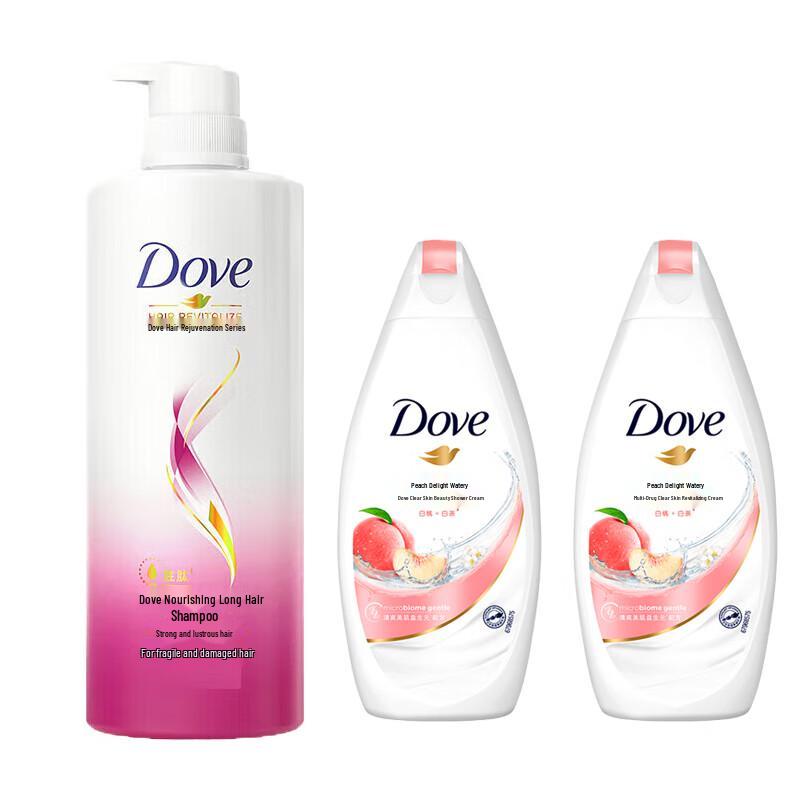 DOVE Nourishing Shampoo & Shower Gel Bundle