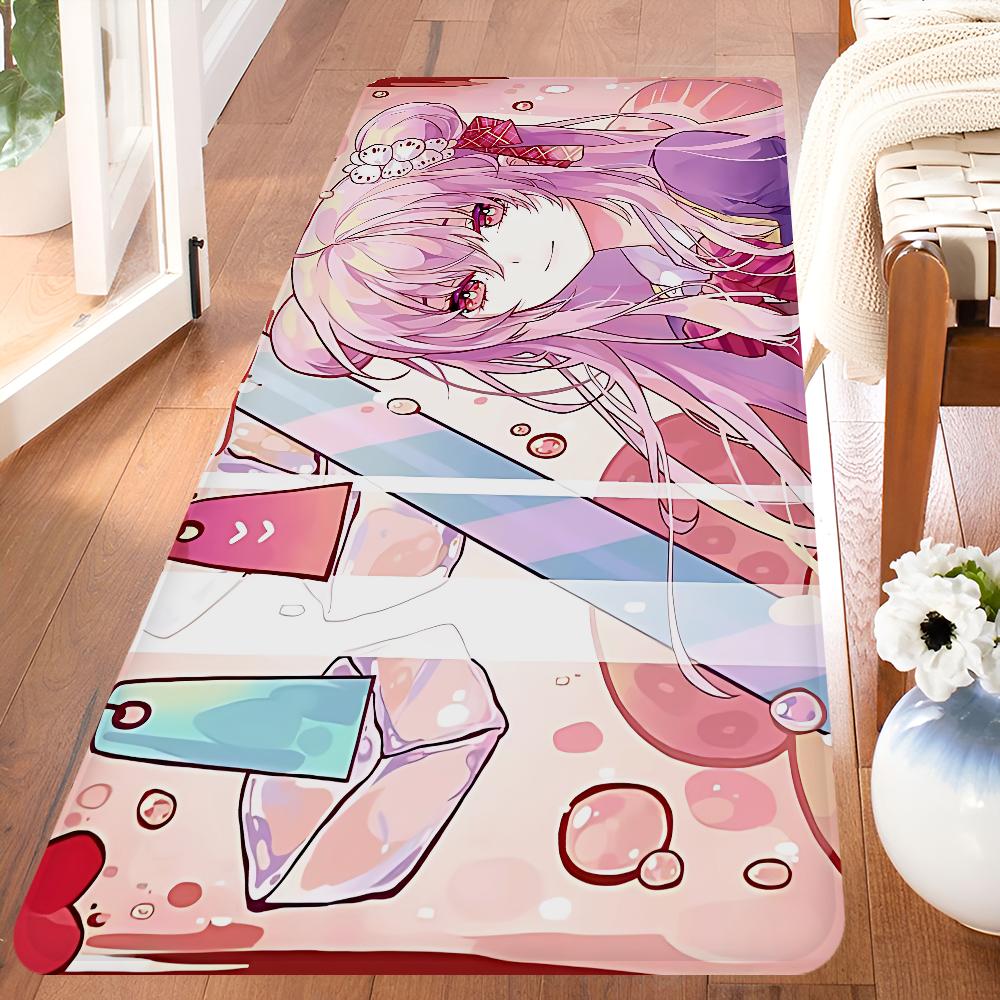 Anime Happy Sugar Life Floor Mat Cheaper Anti-slip Modern Living Room Balcony Printed Bedside Mats
