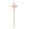 Artisan Carved Yarn Spinning Tool Comfortable Touch Top Whorl Spindle  For Spinning Enthusiasts