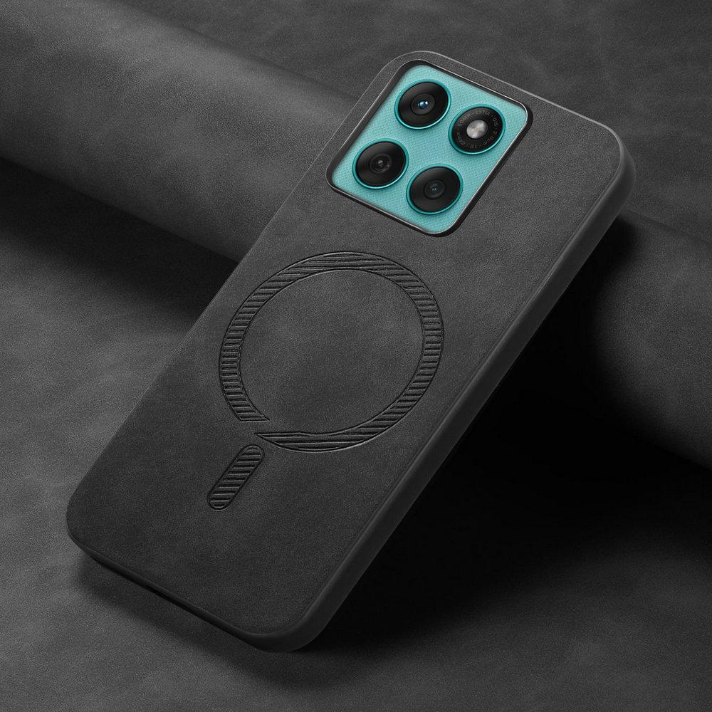 Luxury Business Soft‑Touch Leather Case For Motorola Edge 70 Pro 60 50 Fusion Neo G87 G77 G67 G17 G15 Power For Magsafe Cover