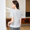Summer Women's Hundred Slim Short Sleeve T-Shirt