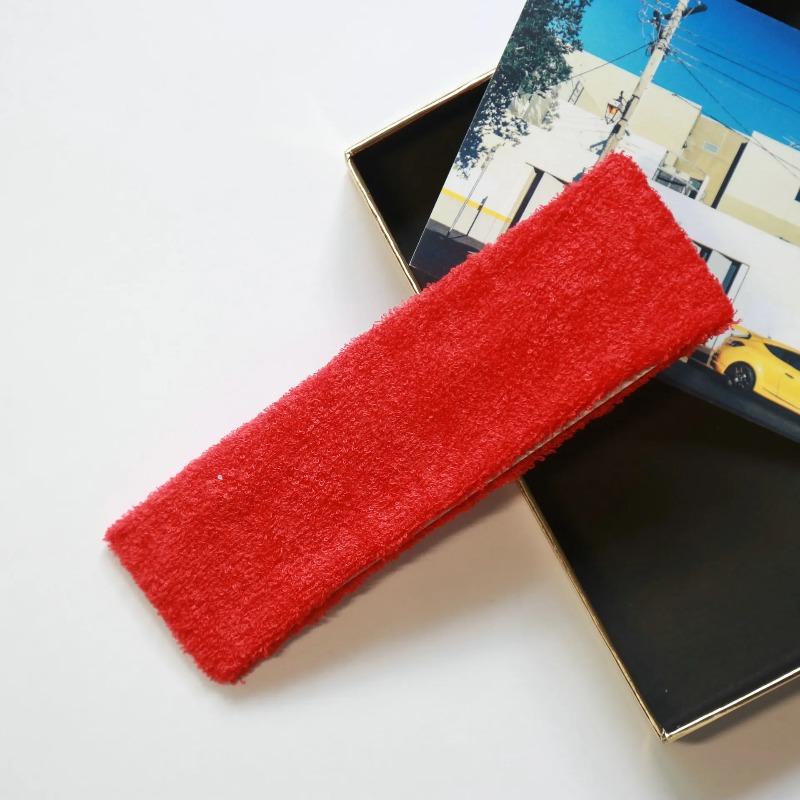 New Pure Cotton Fashionable Sports Headband Sweat Absorbing Unisex Headband High Elasticity Soft Hair Accessory Yoga Headband