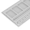 4 Recessed Compartments Beaded Measuring Board Bracelet Beading Board  Crafting Enthusiasts