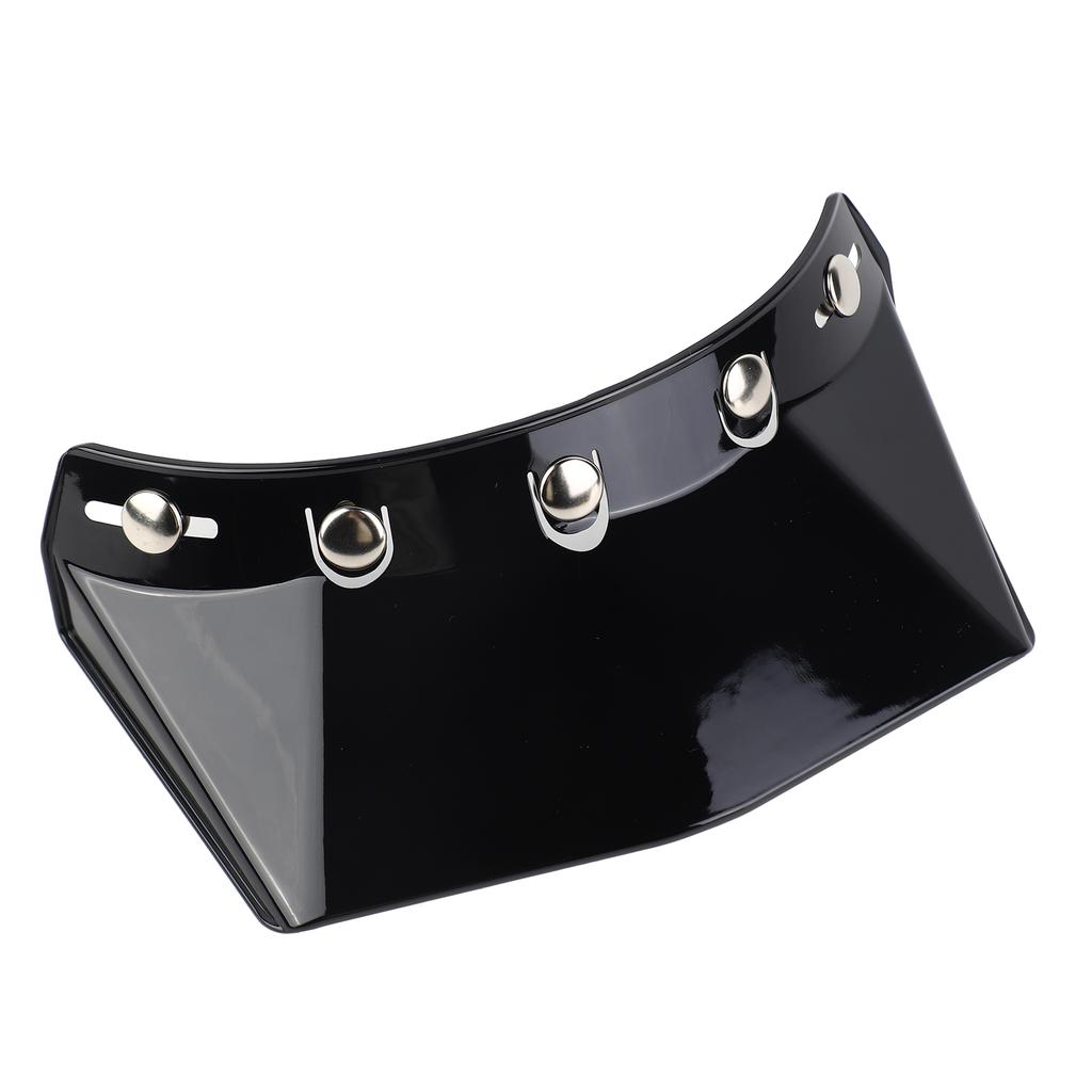 Universal 5 Snap Visor for Open Face Motorcycle Helmet Wind Flip Up Visor Motorcycle Helmet Cap Tongue