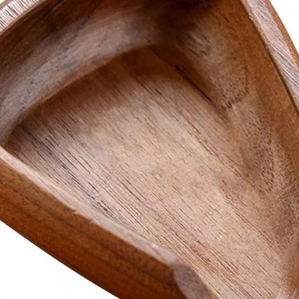 Wood Coffee Bean Measuring Cup Brown Coffee Bean Spoon Durable Coffee Beans Dose Trays  Cafe