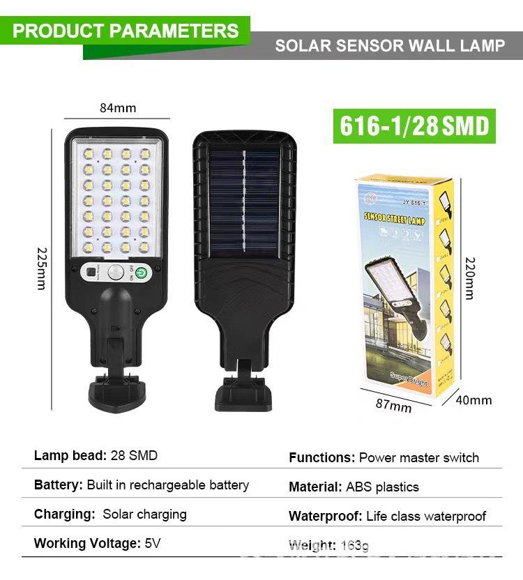 Waterproof Outdoor Solar LED Wall Washer Light with Motion Sensor