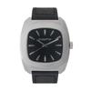COPHA STEALTH Watch, Nordic Design Quartz Movement, Authentic Imported, Men's Leather Silver X Black Watch