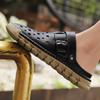 Fashion Summer Hollow Shoes Fashion Breathable Mens Sandals Outdoor Beach Sandals Breathable Men Casual Shoes Comfort Male Sneakers
