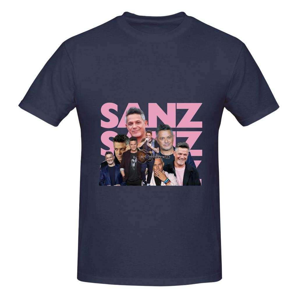 1 Pieza Singer Gráfico Divertido 100 Algodón Camiseta Aalejandro Sanzs Camisetas Tops Para Unisex