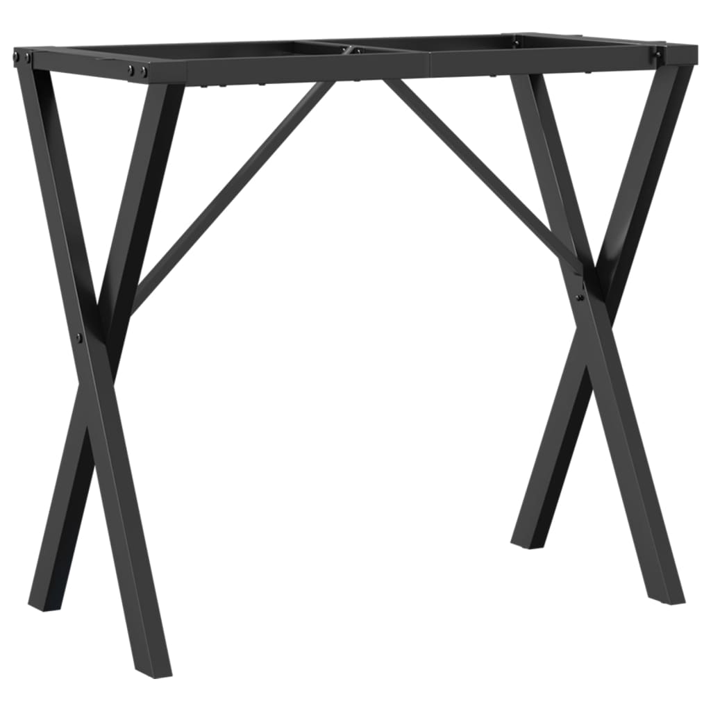 Vidaxl Nogi Do Stołu, W Kształcie Litery X 80X40X73 Cm, Żeliwo