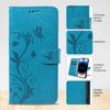 Butterfly Flower Vine Case For iPhone 17 16 15 14 13 12 11 Pro Max Plus Mini 16E 17 Air Flip Wallet Card Slot Leather Book Cover