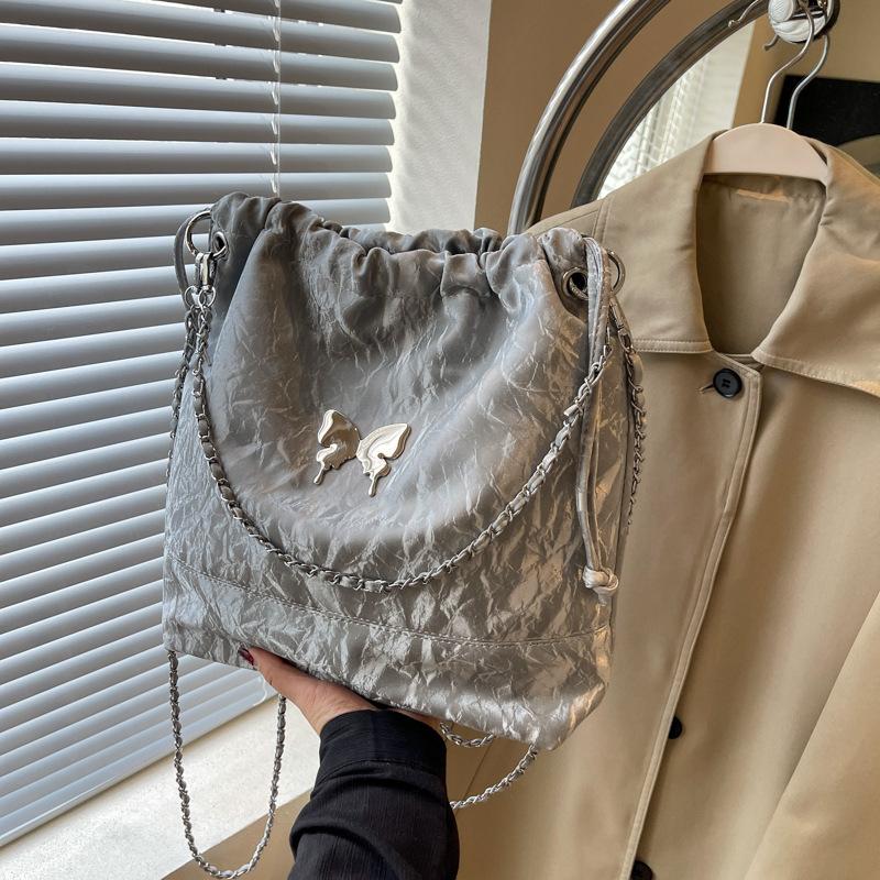 Bow Large Capacity Backpack Women's New Versatile Multi-purpose Shoulder Messenger Bag Going Out Travel Backpack