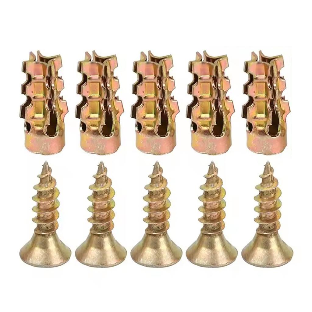Multifunctional Self Drilling Anchors Screw Easy Installation No Drill Wall Anchors Kit For DIY Projects