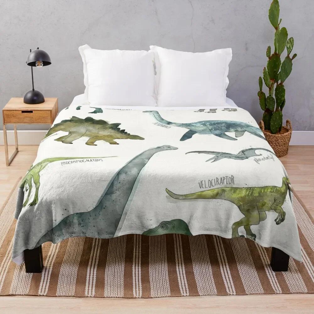 Dinosaur Blanket for Boys Kids, 3D Dinosaur Room Decor for Boys, Jurassic Dinosaur Gifts Soft Flannel Sofa Bed Throw Blanket