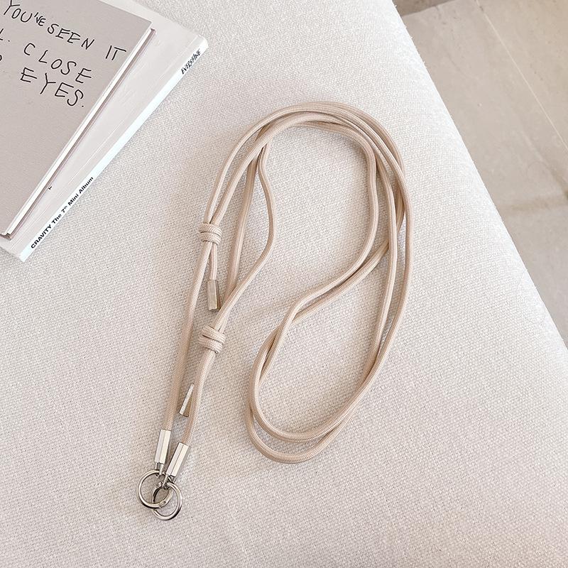 Adjustable Crossbody Women's Universal Phone Case with Keychain - Drop-Proof, Sturdy, and Durable Lanyard Style